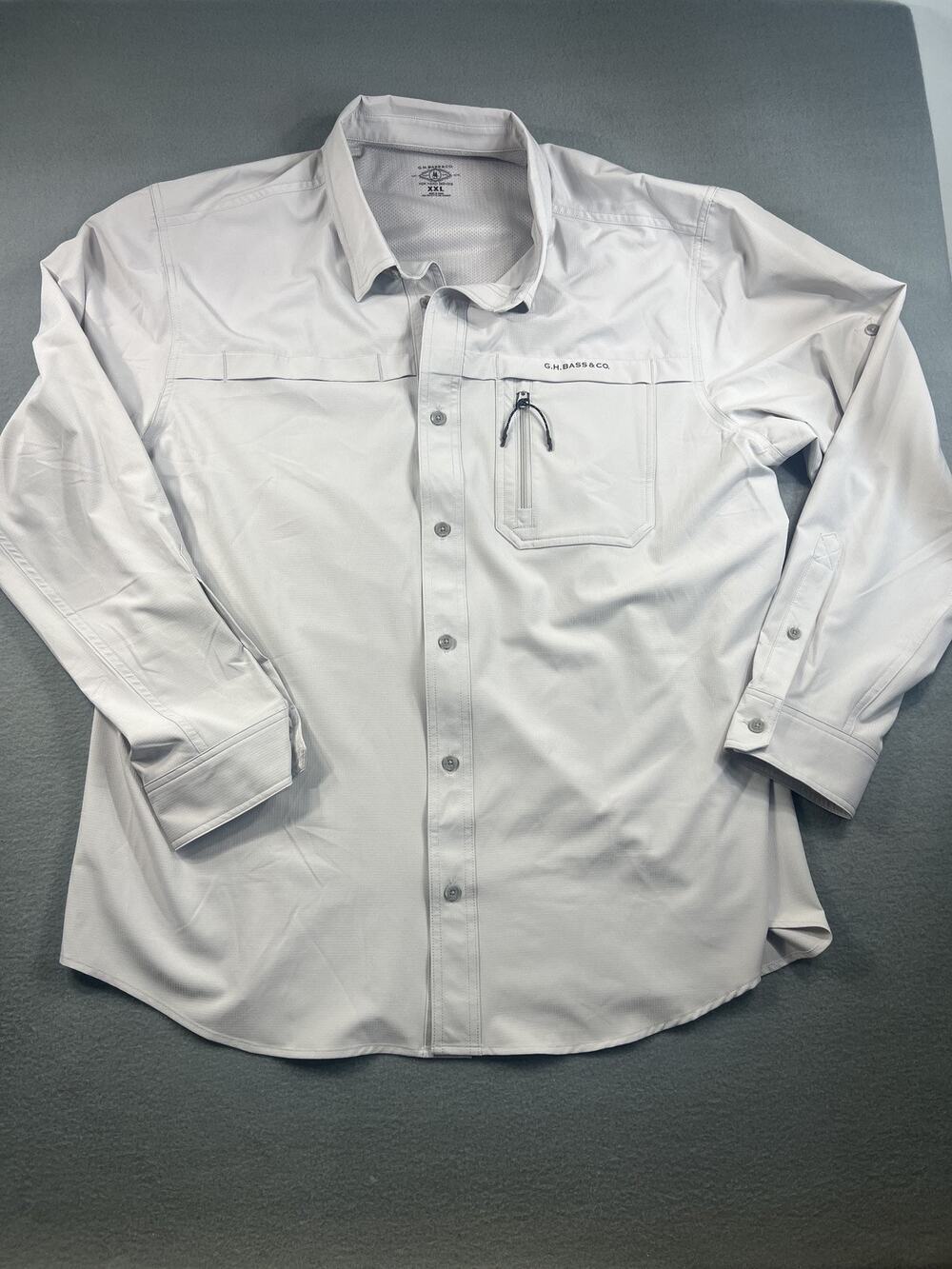 G.H. Bass & Co XXL Jacket for Unisex Adults | Stylish Basic Polyester Outerwear